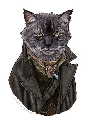 Illustration for article titled Doctor Mew returns, with War Cat and Capaldi Cat
